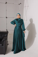 DMN Pamela Plus Size Dress Emerald