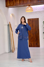 CML Plus Size Dress&Jacket Indigo