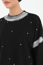PN Pointed Sweatshirt Black