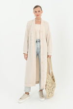 PN Button Down Cardigan Beige