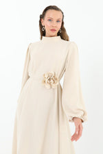 PN Velizia Dress Beige