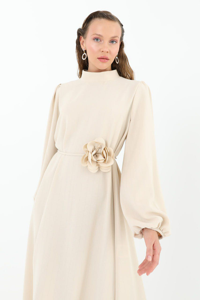 PN Velizia Dress Beige