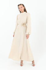 PN Velizia Dress Beige