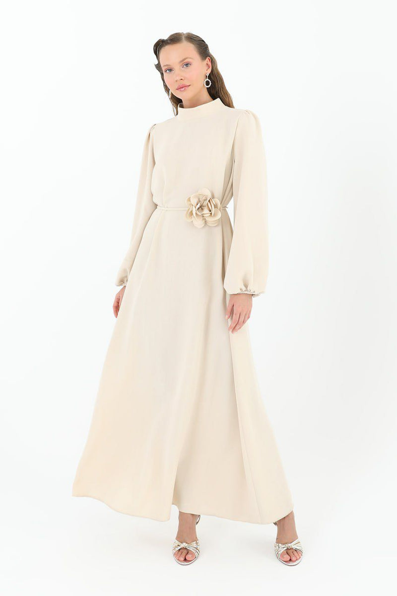 PN Velizia Dress Beige