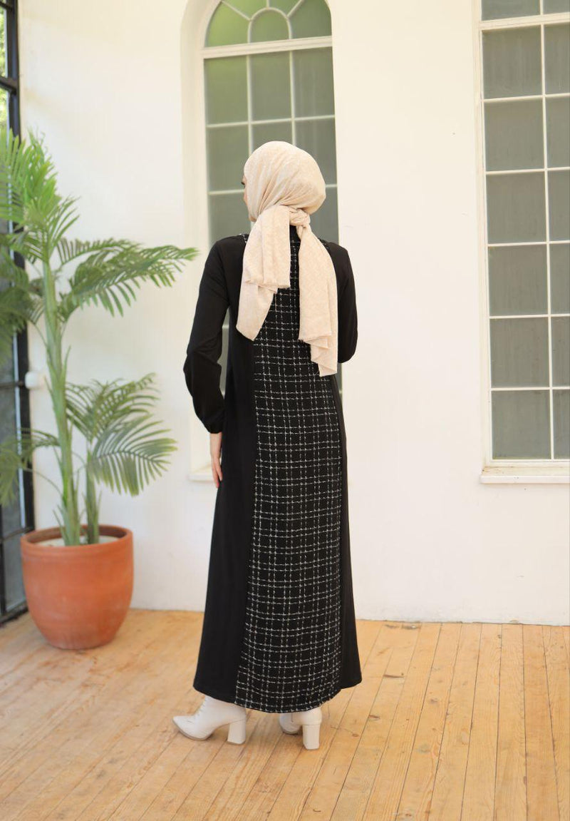 A&M Chanel Long Cape Black