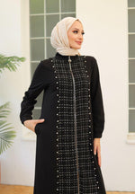 A&M Chanel Long Cape Black