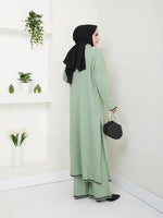 EFS Esen Knitted Set Almond Green