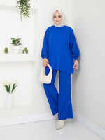 EFS Eren Knitted Set Sax Blue