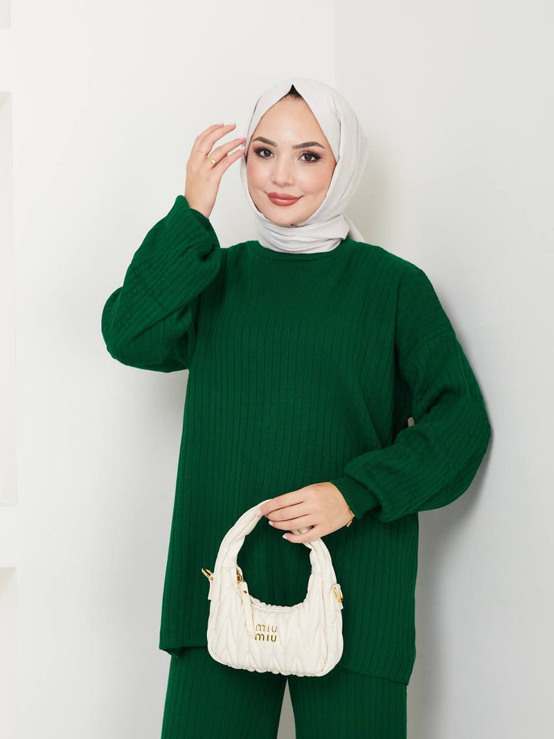 EFS Eren Knitted Set Emerald