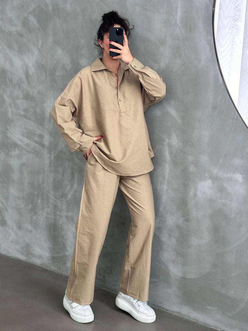 KCH Bachelars Button Set Camel