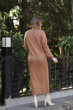 ESR Adatepe Knitted Dress Set Camel