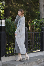 ESR Adatepe Knitted Dress Set Gray