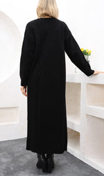 ESR Zirve Knitted Dress Set Black