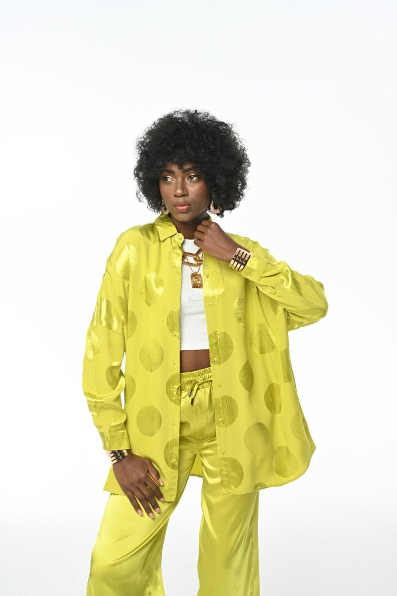 O&N Aliyah Shirt Oil Green