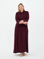 DL Viscone Stone Dtld Dress Ivy