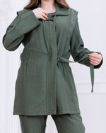 PYT Marjoria Vest Set Green