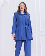 PYT Marjoria Vest Set Blue
