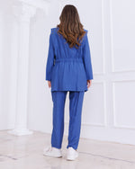 PYT Marjoria Vest Set Blue