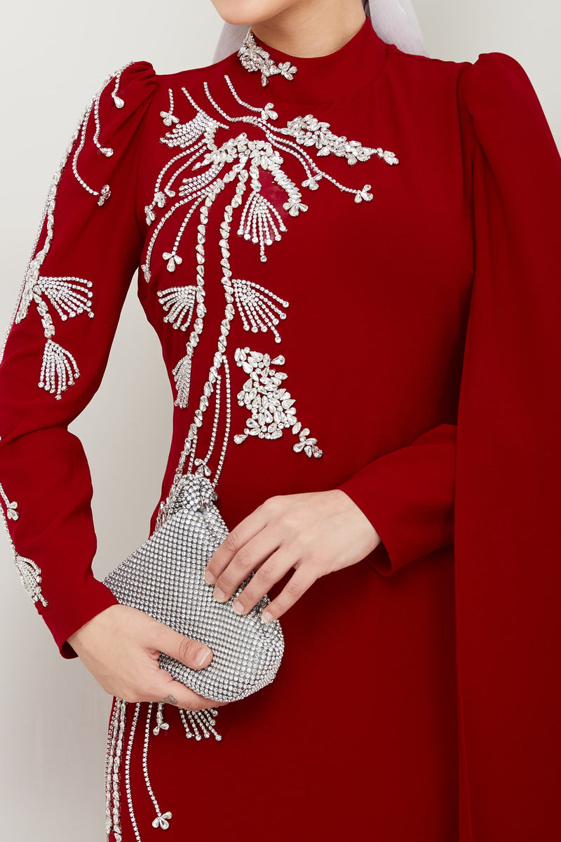 IPC Maia Special Occasion Dress Red