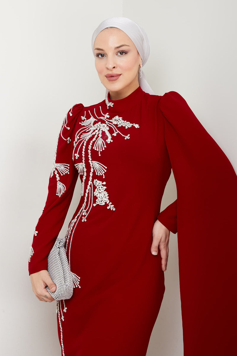 IPC Maia Special Occasion Dress Red