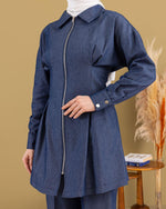PYT Sevi Denim Set Blue