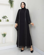 TN Mehlika Chiffon Dress Black