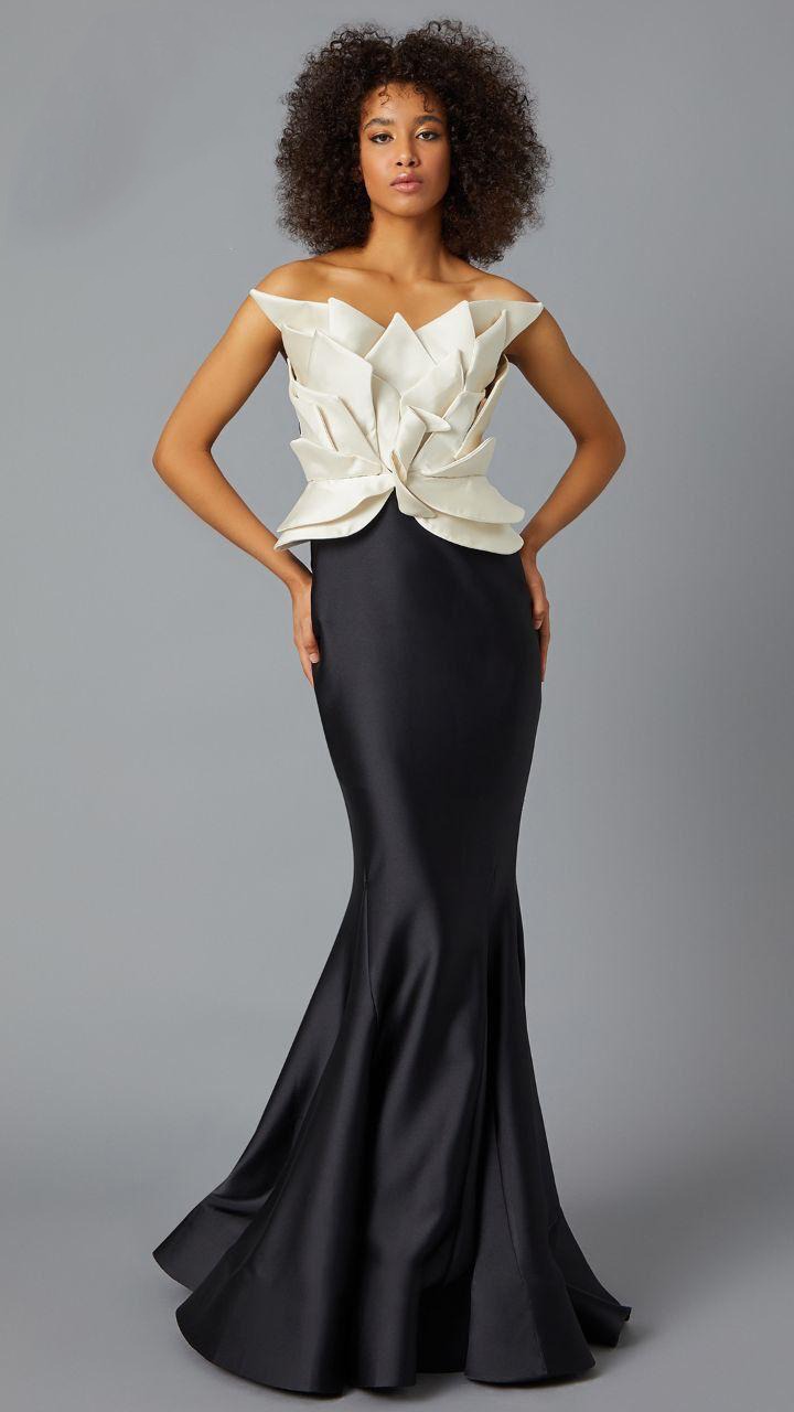I&C Haute Couture Black&White Dress