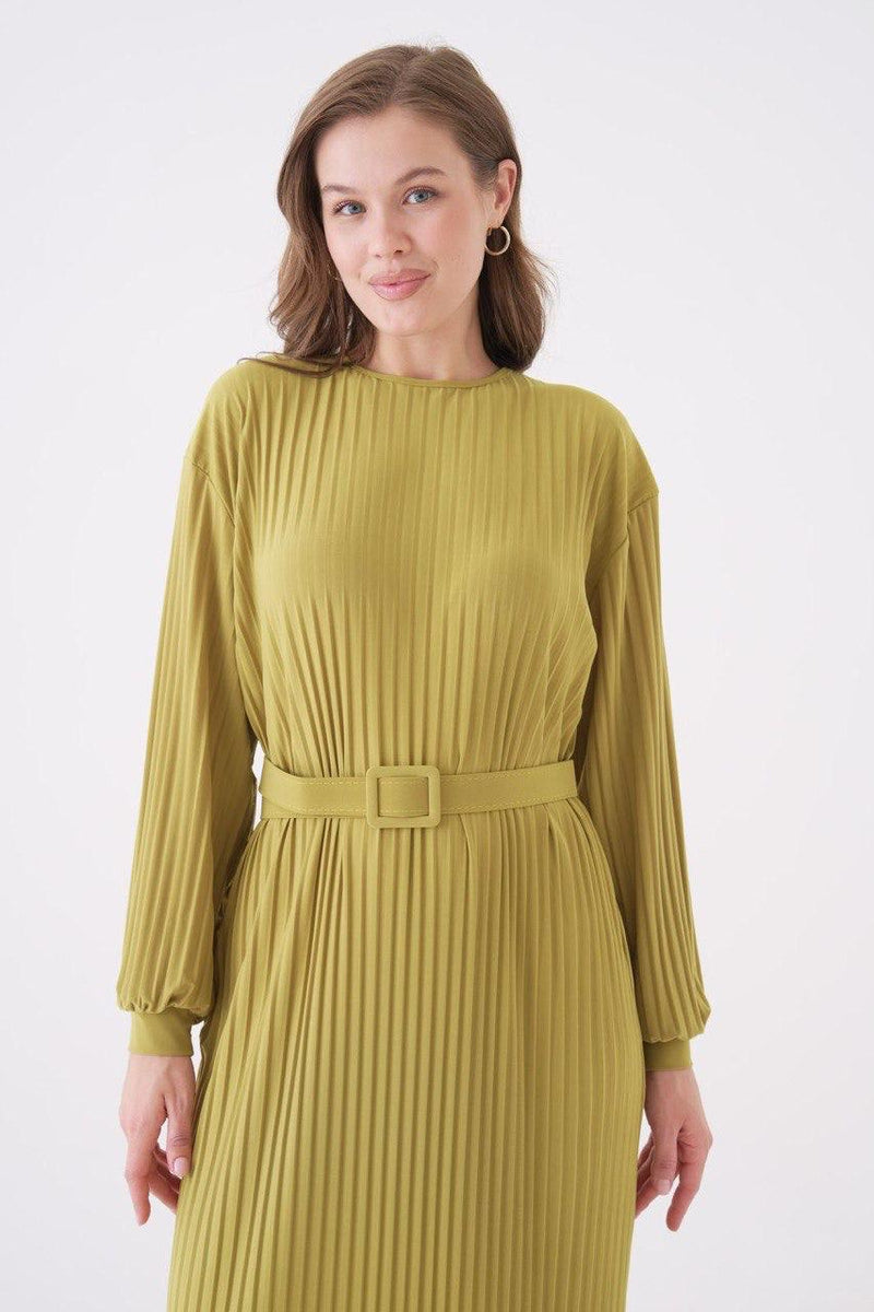AFL Verony Dress Oil Green