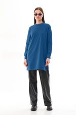 JMN Basic Cotton Tunic Indigo