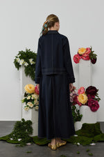 HLY Amara Skirt Set Navy Blue