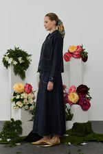 HLY Amara Skirt Set Navy Blue