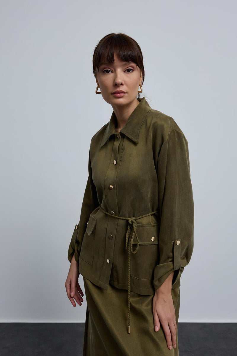 HLY Andela Dress Set Khaki