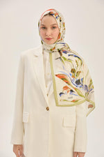 MAISA Arya Floss Viscose Shawl Green
