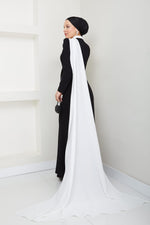 IPC Eleanor Special Occasion Dress Black&White