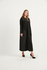 R&Q 50625 Plus Size Dress Black