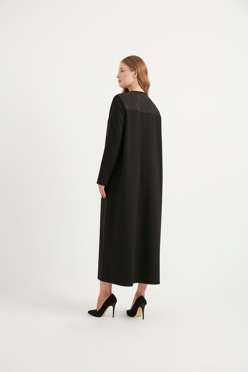 R&Q 50625 Plus Size Dress Black