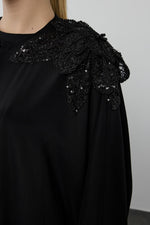 HLY Bihter Abaya Black