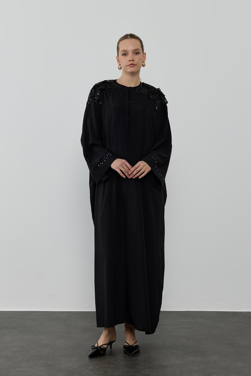HLY Bihter Abaya Black