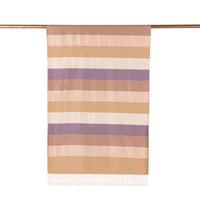 Ipekevi 04030 Block Striped Silk Shawl Model 53