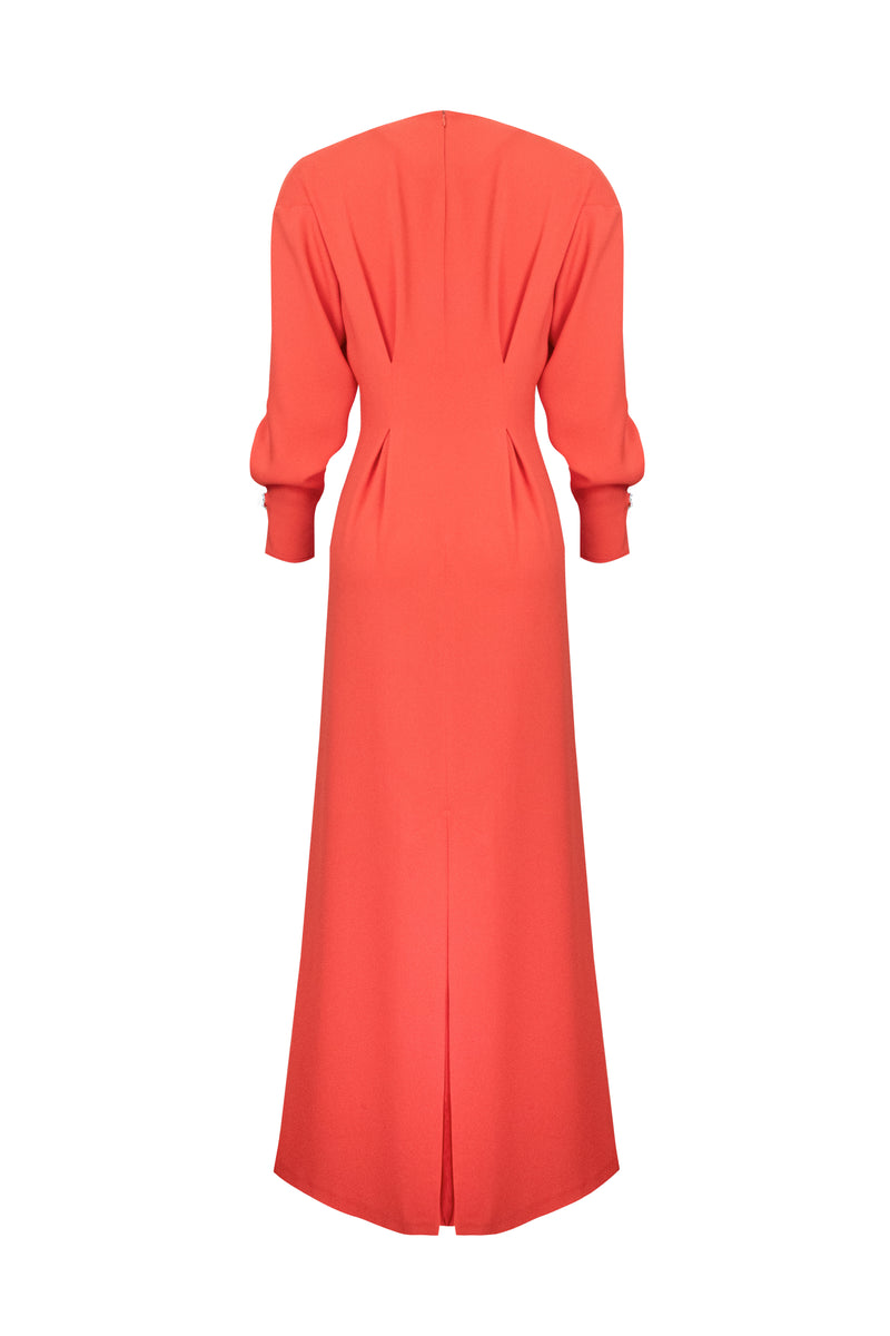 S&D Bregee Dress Coral