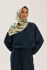 MAISA Bugu Melburry Silk Scarf Camel