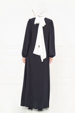 BYZ Hare Abaya Navy Blue