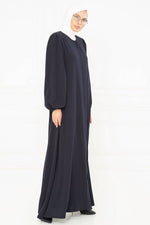 BYZ Hare Abaya Navy Blue