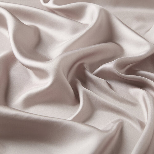 Ipekevi 01116 Cannoli Cream Plain Silk Twill Scarf