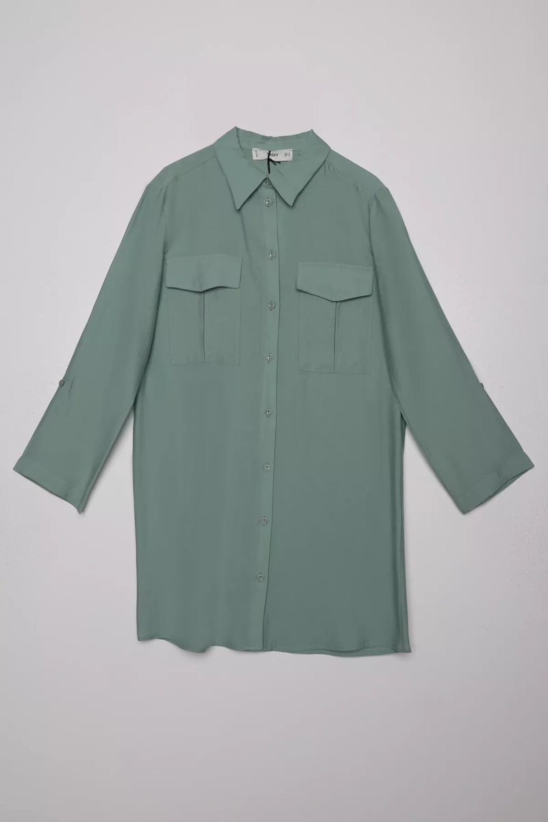 All Relaxed Pocket Tunic Mint