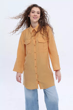 All Relaxed Pocket Tunic Yellow