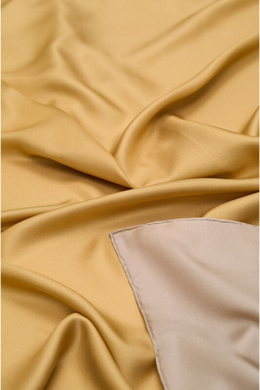 Imannoor Double Sided Mulberry Silk Shawl Gold