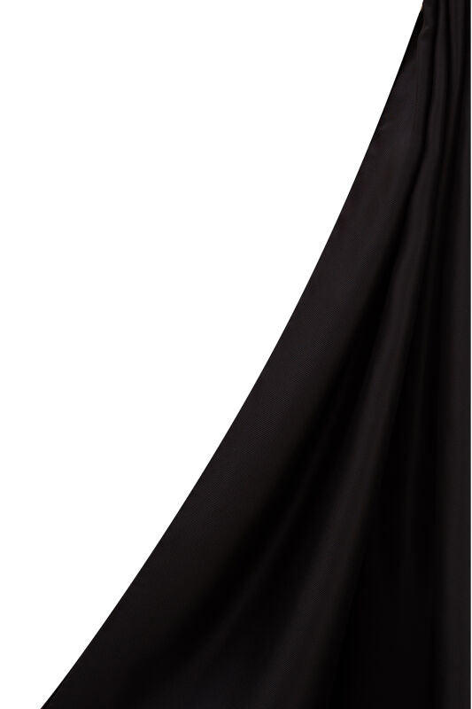 Imannoor Double Sided Mulberry Silk Shawl Black