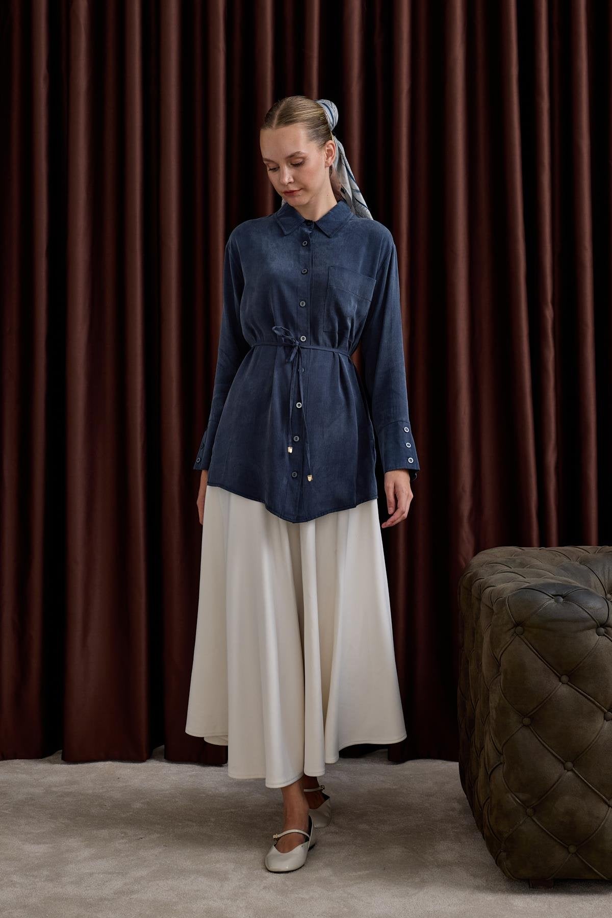 HLY Como Qupra Shirt Navy Blue