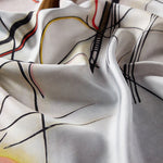 Ipekevi 01146 Composition VIII Silk Twill Scarf